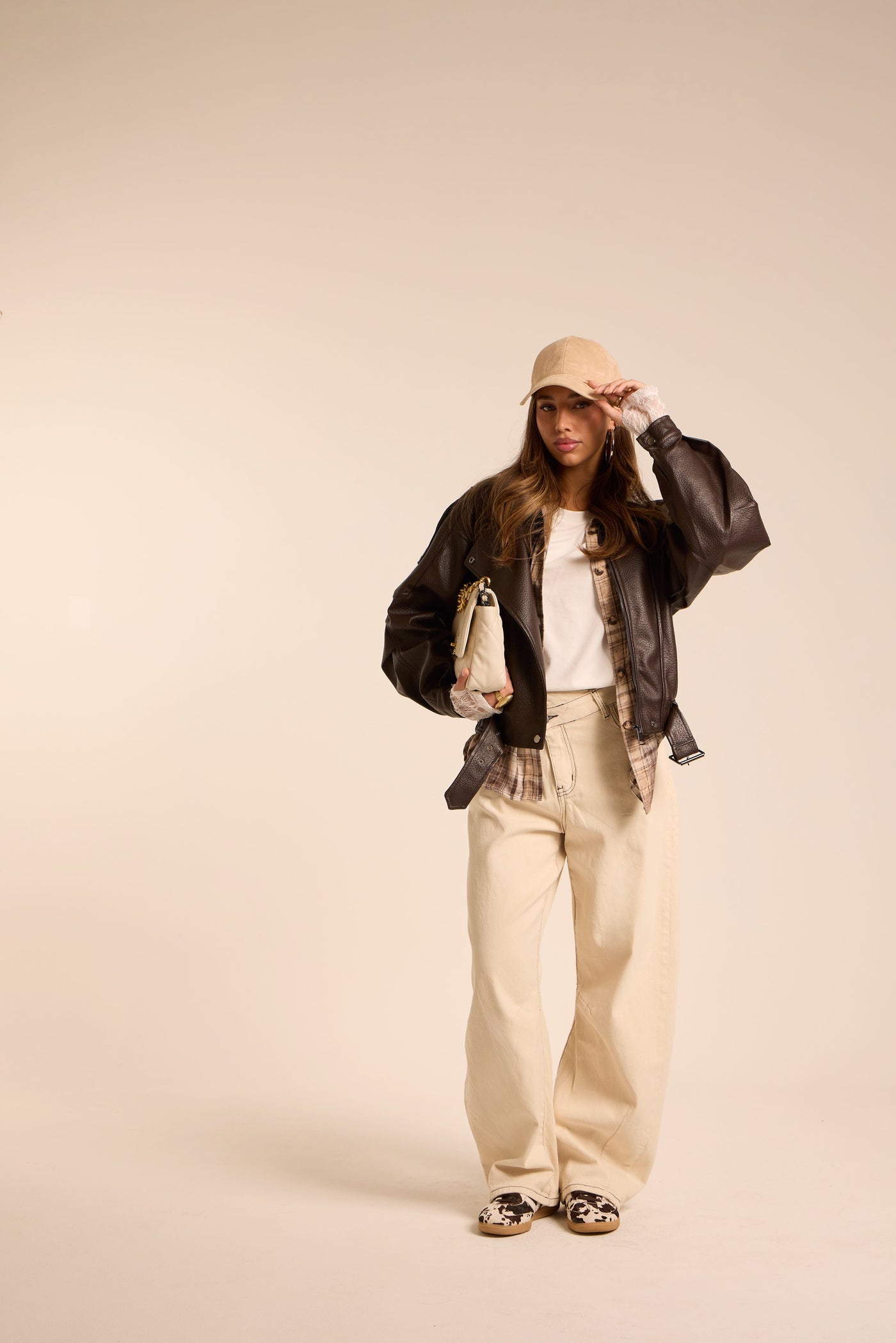 Rockin Faux Leather Jacket