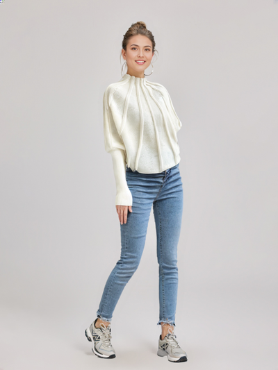Simple Dolman Sleeve Sweater