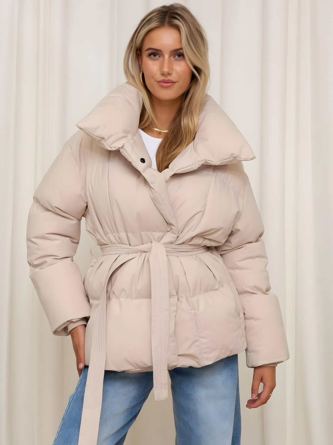 LALUNA| Elegant Quilted Jacket for Women