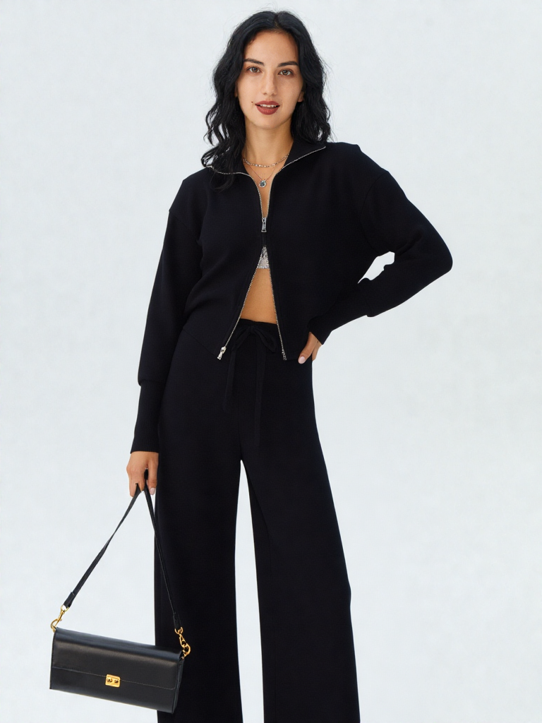 Duetto Zip | Sweater Ensemble