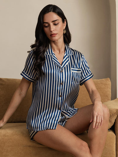 Timeless Stripes Pure Silk Pajamas