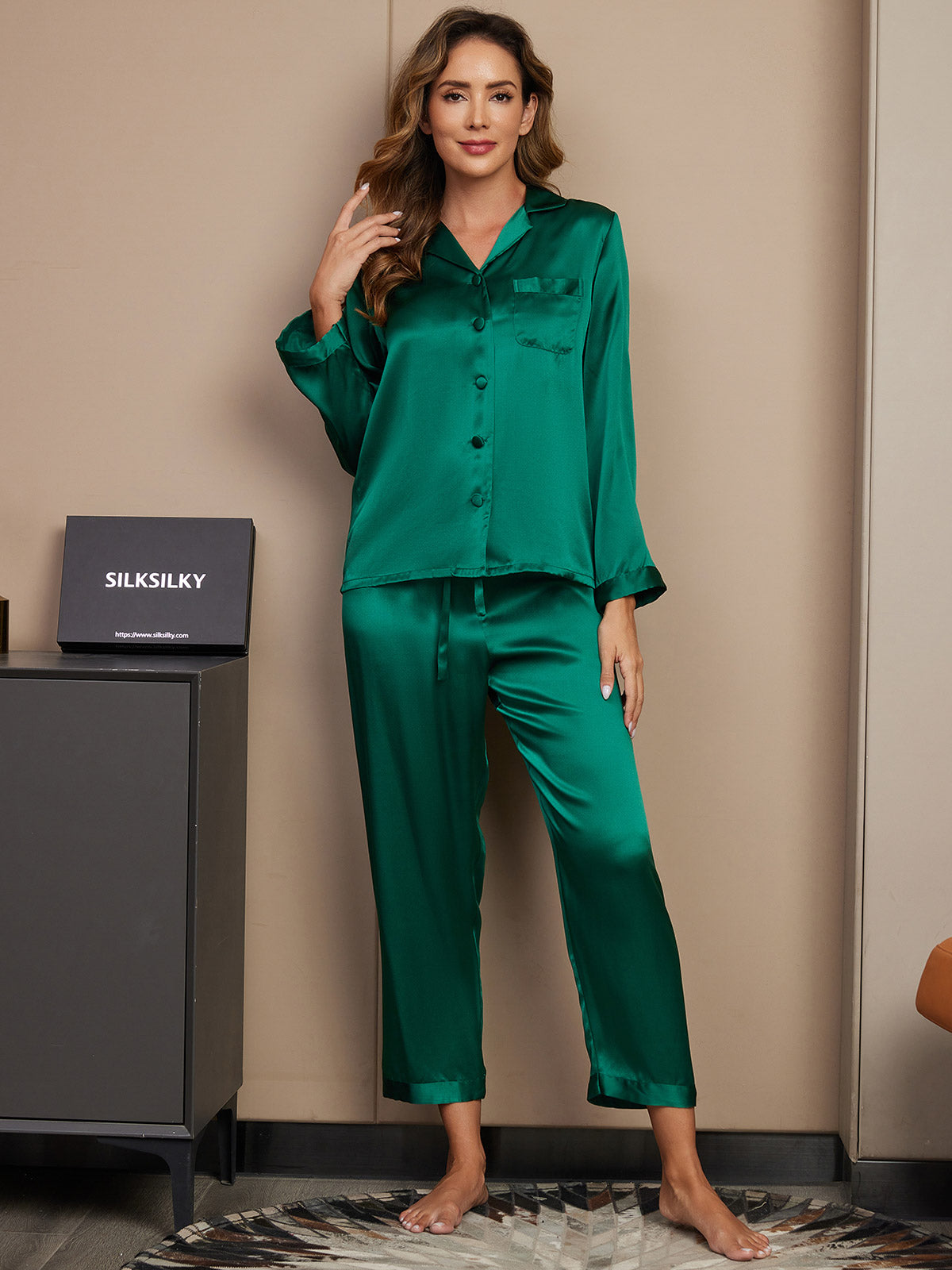 Classic Charm Pure Silk Sleepwear