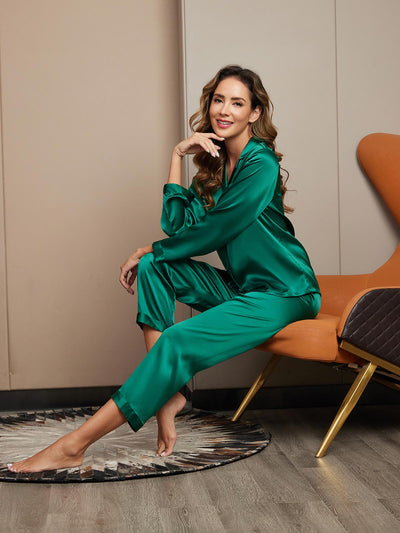 Classic Charm Pure Silk Sleepwear