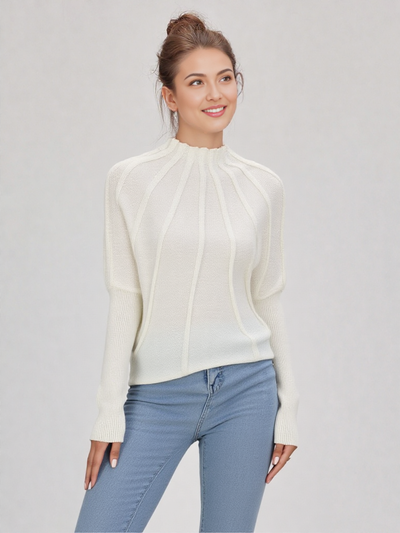 Simple Dolman Sleeve Sweater
