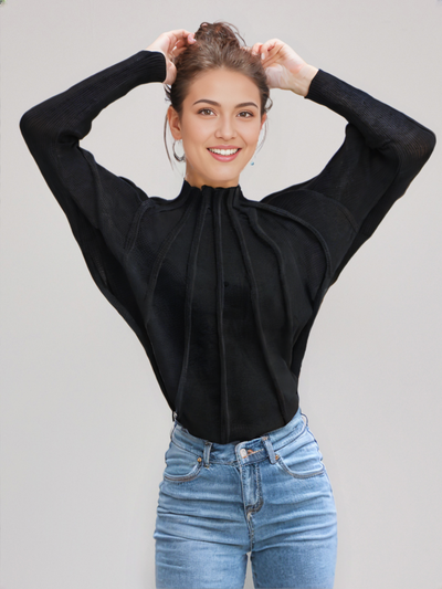 Simple Dolman Sleeve Sweater