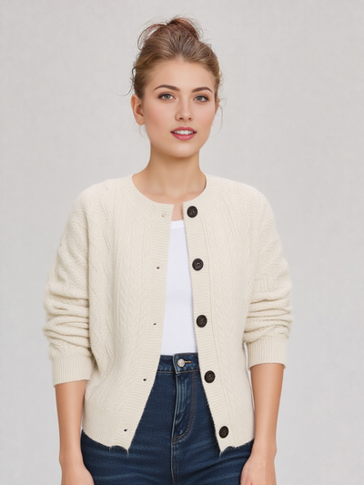 Lorenza | Cable Cardigan