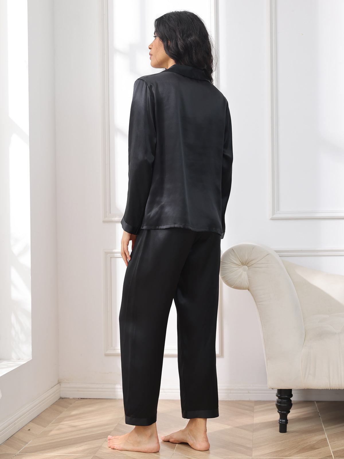 Classic Charm Pure Silk Sleepwear