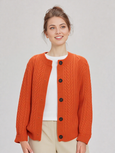 Lorenza | Cable Cardigan