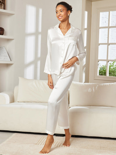 Classic Charm Pure Silk Sleepwear