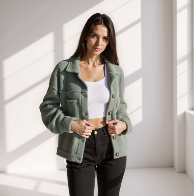 Selina Fleece Fall Jacket