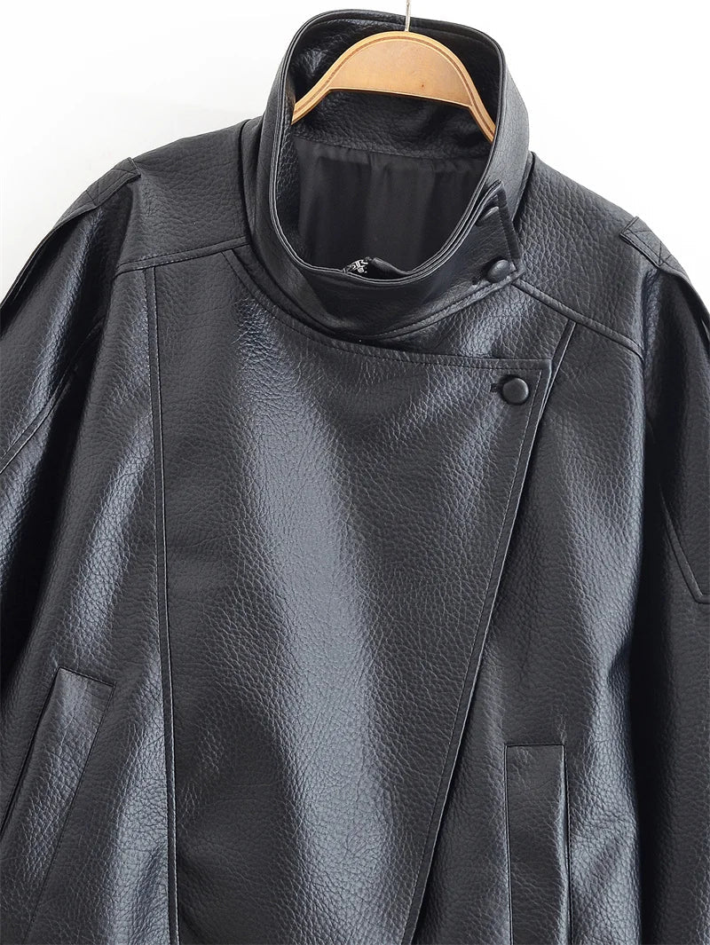 Noir Luxe Moto Jacket