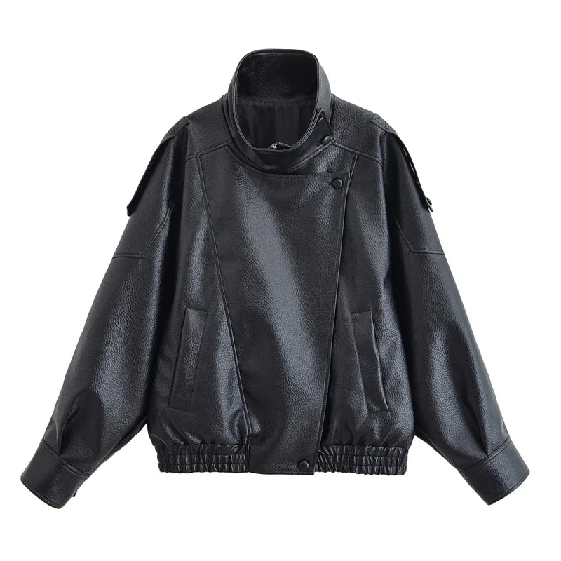 Noir Luxe Moto Jacket