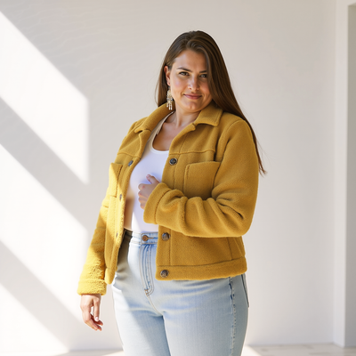Selina Fleece Fall Jacket