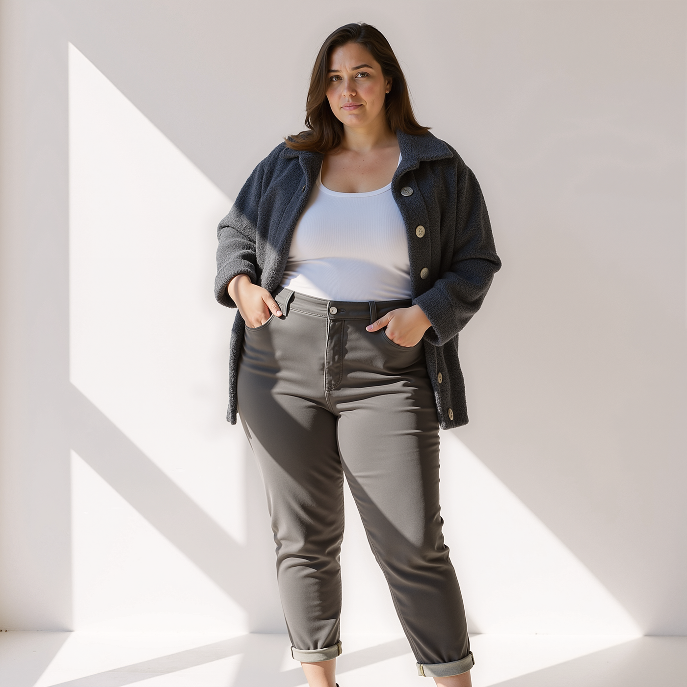 Selina Fleece Fall Jacket