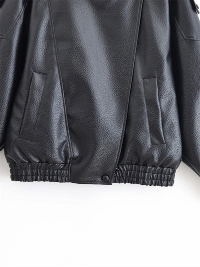Noir Luxe Moto Jacket