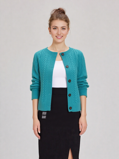 Lorenza | Cable Cardigan