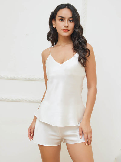 Silken Serenity Luxury Cami & Shorts Set